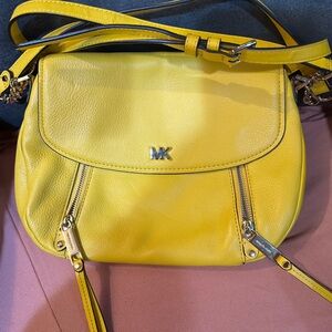 Michael Kors yellow satchel